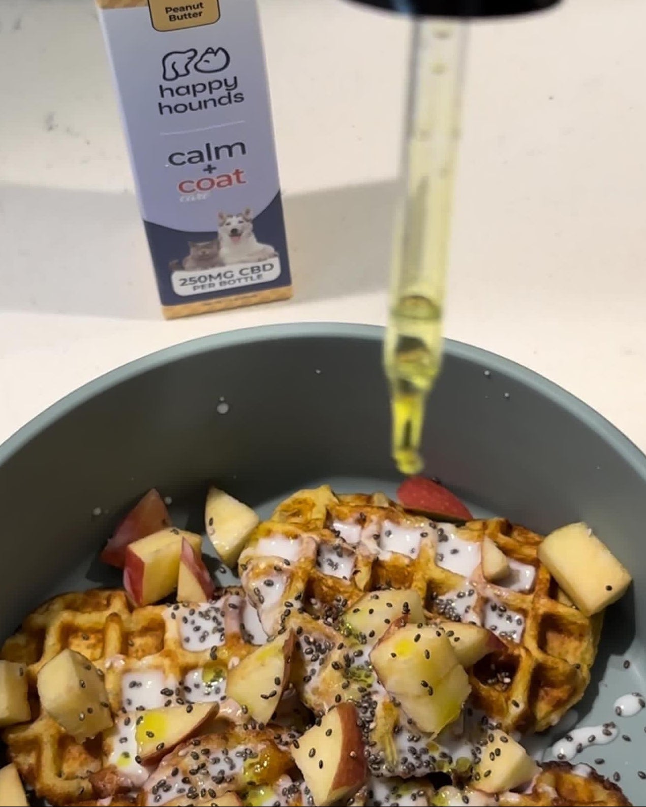 Calm + Coat Drops | Soothing CBD Oil for Dogs & Cats