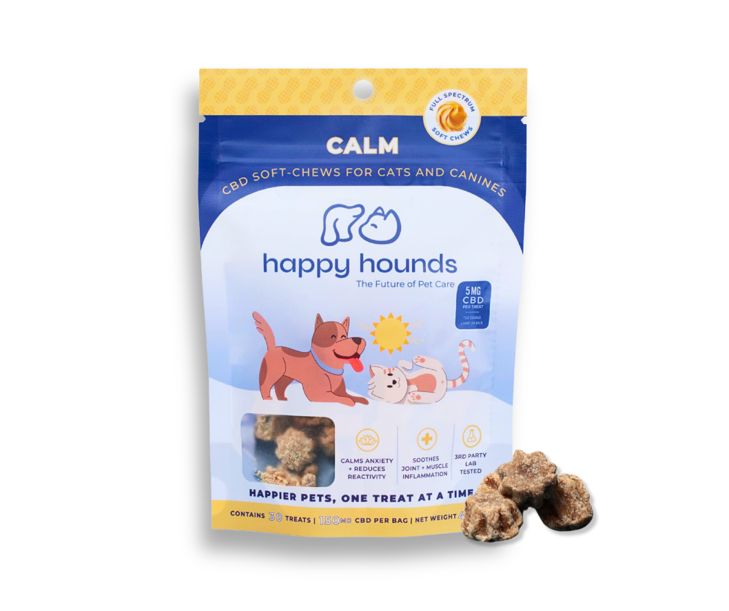best cbd for dogs, separation anxiety treats for dogs, firework relief for anxious dogs, natural relief for anxious dogs, how to help dog with separation anxiety, dogs scared of fireworks, fireworks, Happy Hounds, CBD oil for pets, CBD dog treats, calm treats for cats and canines, cbd treats, can cbd help calm anxiety, happy hounds cbd for cats and dogs, natural calm for dogs, peanut butter cbd