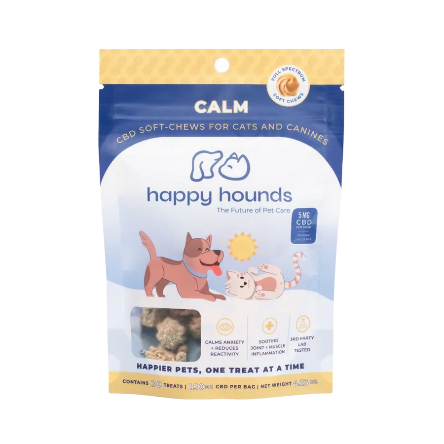 dog firework relief, natural relief for anxious dogs, how to help dog with separation anxiety, dogs scared of fireworks, fireworks, Happy Hounds, CBD oil for pets, CBD dog treats, calm treats for cats and canines, cbd treats, can cbd help calm anxiety, happy hounds cbd for cats and dogs, natural calm for dogs, peanut butter cbd